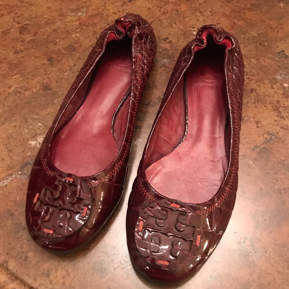 Tory Burch Reva Flats Sz 7